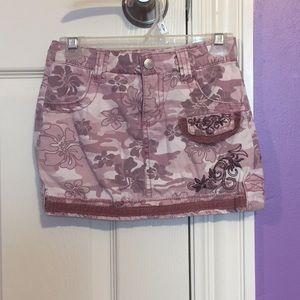 Girls flower Circo khaki skirt